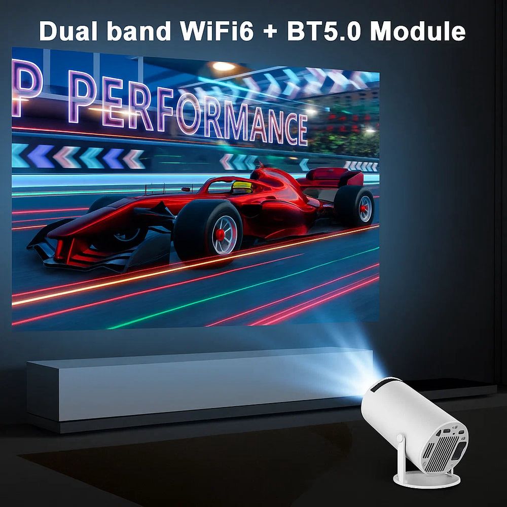CineMate™– 180° Draaibare Beamer met Flexibele Projectie voor Wand & Plafond | HD Beeldkwaliteit